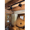 ENOLA_C LED, spot, noir, LED 11W 3000K, 55 degres, adaptateur rail 1 allumag