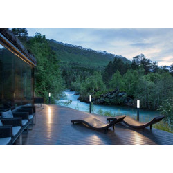 borne APONI 90 LED, anthracite, LED 8W 3000K, IP65