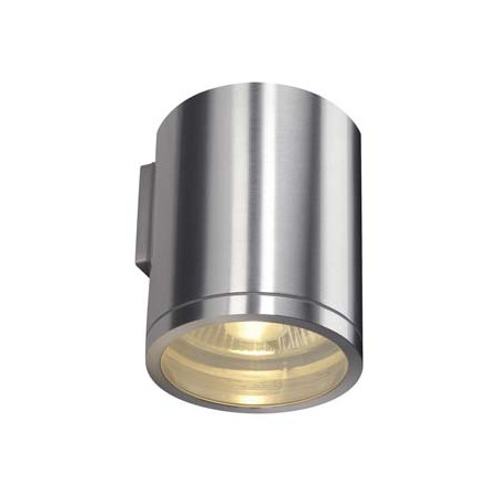 plafonnier ROX CEILING rond, alu brosse, QPAR111, max. 50W