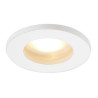 DOLIX OUT GU10 ROND, encastré, titane, max. 35W