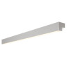 L-LINE 120 LED, applique, IP44, 3000K, 1200lm, gris argent