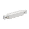 EUTRAC connecteur avec alimentation, blanc RAL9016