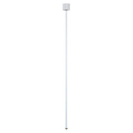 EUTRAC suspension rigide pour rail 3 allumages, blanc RAL9016, 120cm