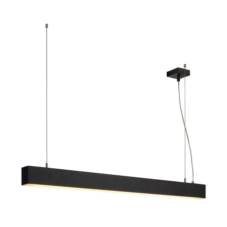 GLENOS, suspension profilée, 1m, noir, SMD LED, 52W, 3000K