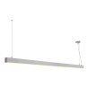 GLENOS, suspension profilée, 2m, noir, SMD LED 103W, 3000K