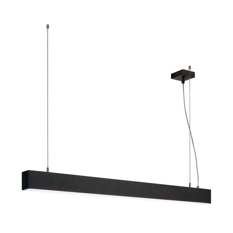 GLENOS, suspension profilée, 1m, noir, SMD LED, 52W, 4000K