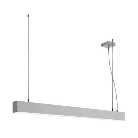 GLENOS, suspension profilée, 2m, noir, SMD LED 103W, 4000K