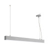 GLENOS, suspension profilée, 2m, noir, SMD LED 103W, 4000K