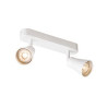 AVO DOUBLE, applique et plafonnier, double, QPAR51, blanc, max. 2x50W