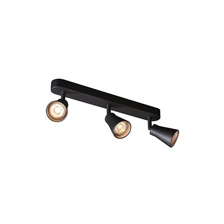 AVO TRIPLE, applique et plafonnier, triple, QPAR51, noir, max. 3x50W