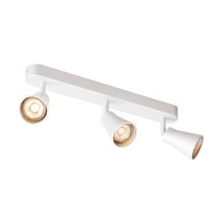 AVO TRIPLE, applique et plafonnier, triple, QPAR51, blanc, max. 3x50W
