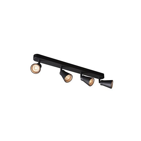 AVO QUAD, applique et plafonnier, quadruple, QPAR51, noir, max. 4x50W