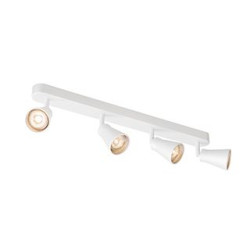 AVO QUAD, applique et plafonnier, quadruple, QPAR51, blanc, max. 4x50W