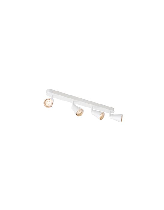 AVO QUAD, applique et plafonnier, quadruple, QPAR51, blanc, max. 4x50W