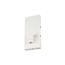 FENDA, applique, E27, blanc, sans abat-jour, max. 40W