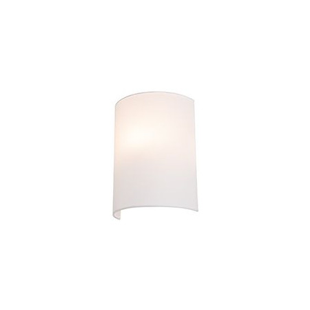 FENDA, abat-jour demi-cercle, blanc