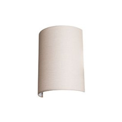 FENDA, abat-jour demi-cercle, beige