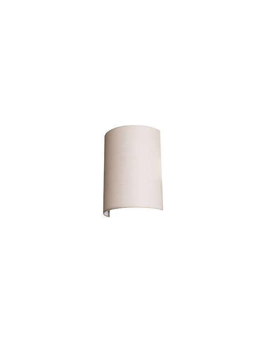 FENDA, abat-jour demi-cercle, beige