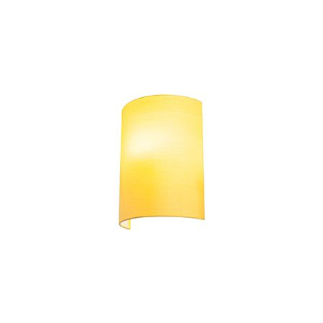 FENDA, abat-jour demi-cercle, jaune