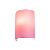 FENDA, abat-jour demi-cercle, rose