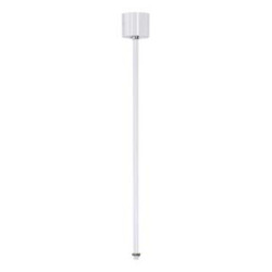 EUTRAC suspension rigide pour rail 3 allumages, blanc RAL 9016, 60cm