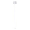 EUTRAC suspension rigide pour rail 3 allumages, blanc RAL 9016, 60cm