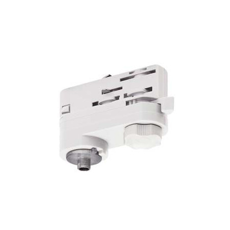 S-TRACK, adaptateur électrique, M10x8mm, blanc RAL9016