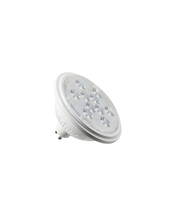LED, QPAR111, GU10, 7W, 3000K, 13¡, blanc