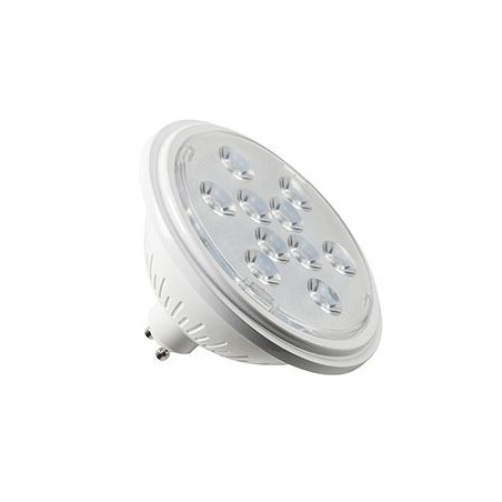 LED, QPAR111, GU10, 7W, 3000K, 13¡, blanc