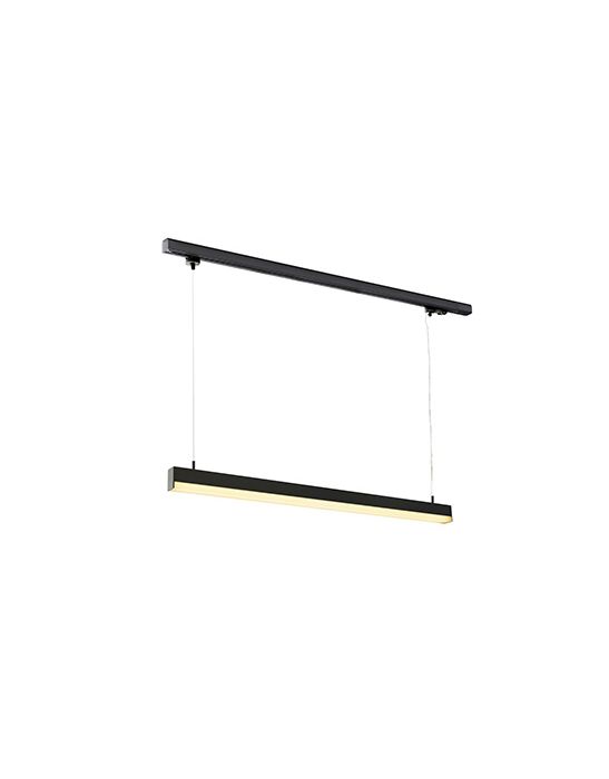 SIGHT TRACK, gris argent, 3000K, 40W, adaptateur 3 all inclus