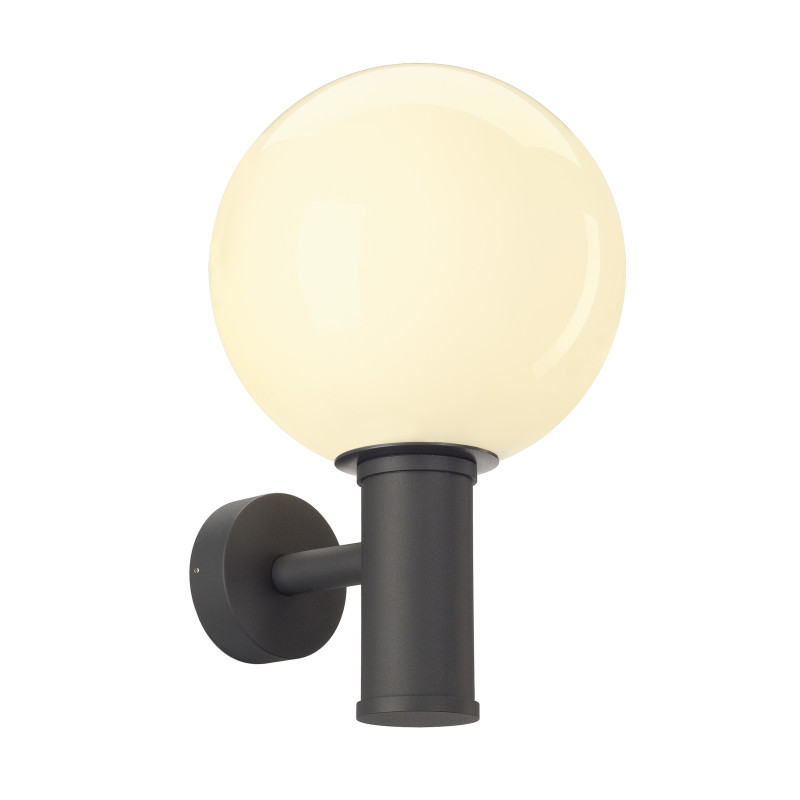 GLOO PURE WALL applique, anthracite, E27, max. 20W