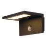 ANGOLUX S, applique avec detecteur, anthracite, LED 9,8W 3000K, IP44