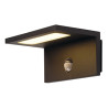ANGOLUX S, applique avec detecteur, anthracite, LED 9,8W 3000K, IP44