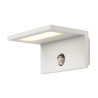 ANGOLUX S, applique avec detecteur, blanc, LED 9,8W 3000K, IP44