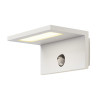ANGOLUX S, applique avec detecteur, blanc, LED 9,8W 3000K, IP44