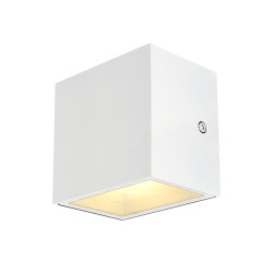 SITRA CUBE WL, applique/plafonnier blanc, LED 10W 3000K, IP44