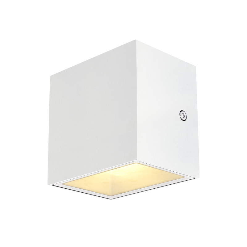 SITRA CUBE WL, applique/plafonnier blanc, LED 10W 3000K, IP44