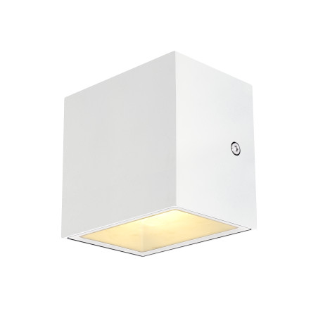 SITRA CUBE WL, applique/plafonnier blanc, LED 10W 3000K, IP44