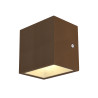 SITRA CUBE WL, applique/plafonnier rouille, LED 10W 3000K, IP44