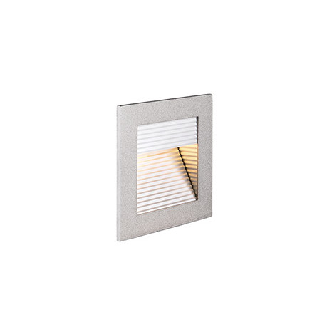 FRAME CURVE LED encastre, gris argent, LED 3,1W, 2700K