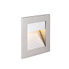 FRAME CURVE LED encastre, gris argent, LED 3,1W, 2700K
