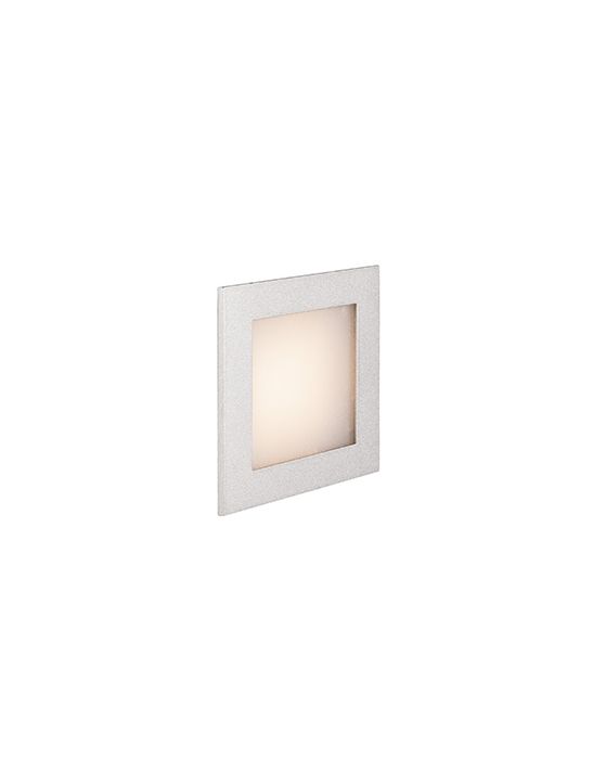 FRAME BASIC LED encastre, gris argent, LED 3,1W, 2700K