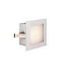 FRAME BASIC LED encastre, gris argent, LED 3,1W, 2700K