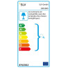 EASY INSTALL QPAR51/GU10, encastre, blanc mat, 20W max