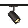 ENOLA_B TRACK, spot noir, GU10/QPAR51 50W max., adaptateur 1 allumage inclus