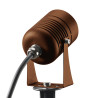 LED SPIKE spot sur piquet, rouille, LED 6W 3000K, IP55, 40 degres