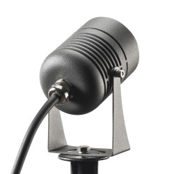 LED SPIKE spot sur piquet, anthracite, LED 6W 3000K, IP55, 40 degres