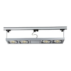 Rail 3 allumages, kardatrack 4xqrb 111 avec adaptateur