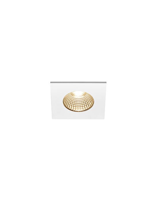 PATTA-I encastre plafond, carre, blanc, LED 7,3W 1800-3000K
