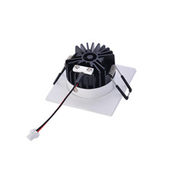PATTA-I encastre plafond, carre, blanc, LED 7,3W 1800-3000K